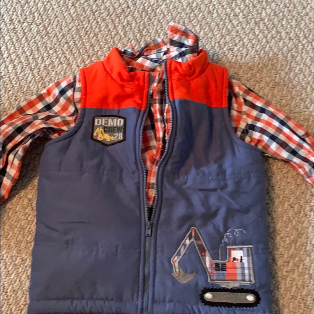 Cherokee shirt plus vest